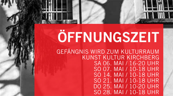 Einladungskarte Viertelfestival 2017 – Öffnungszeit, Kierchberg am Wagram